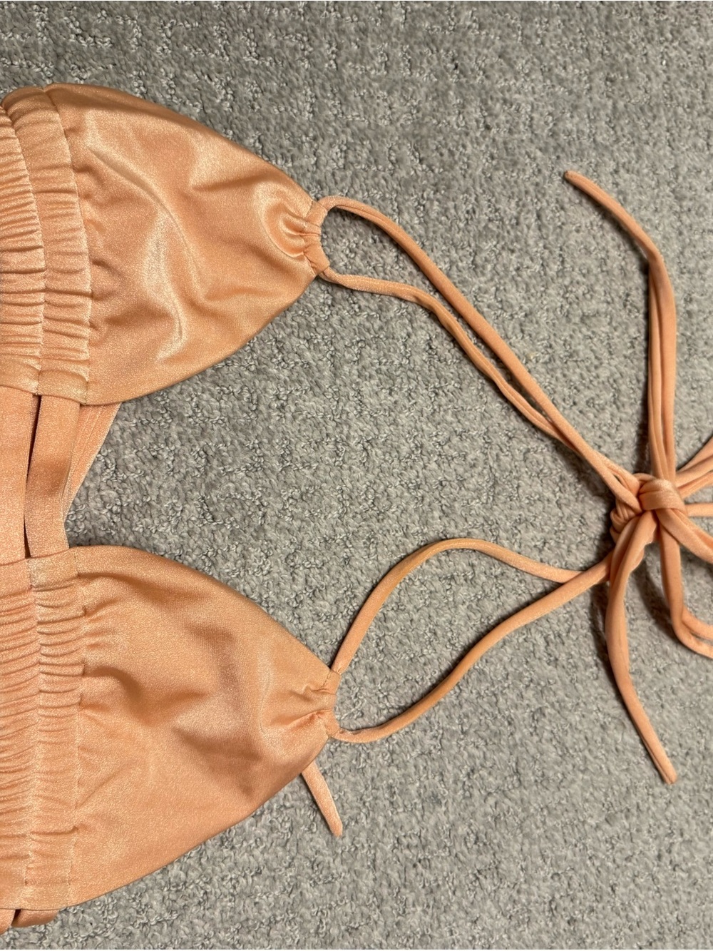 Montce Soft Peach Bikini Top
